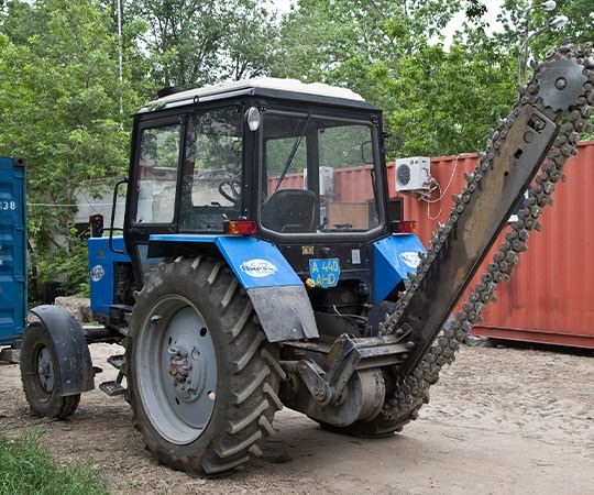 Траншеекопатель в аренду в Якутске и  Сахе (Якутии)